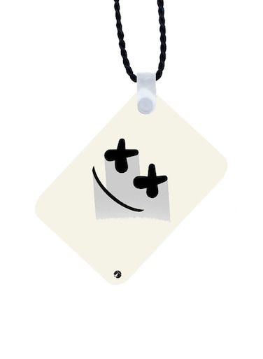Marshmello Printed Car Mirror Pendant