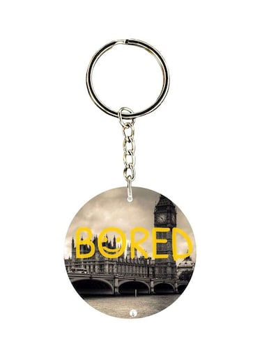 Sherlock Printed Keychain