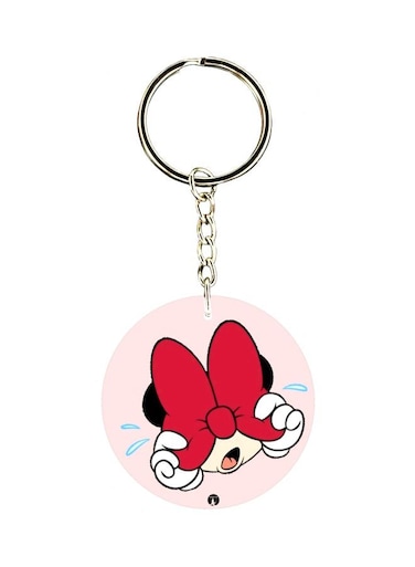 Minnie Mouse Themed Key Chain