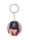 Animated Girl Printed Keychain