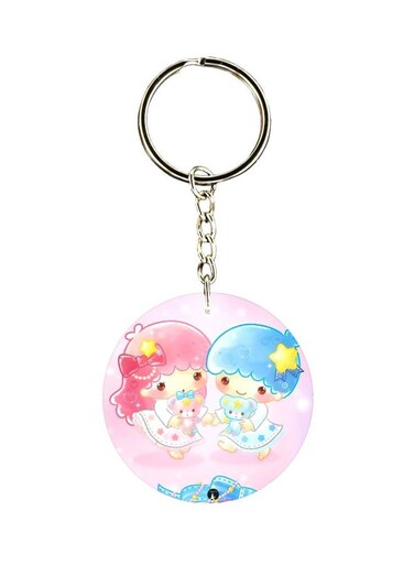 Cartoon Printed Keychain