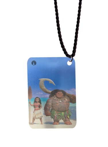 Cartoon Printed Car Mirror Pendant