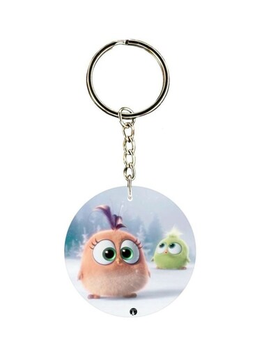 Angry Birds Printed Keychain