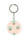 Cactus Printed Double Sided Keychain
