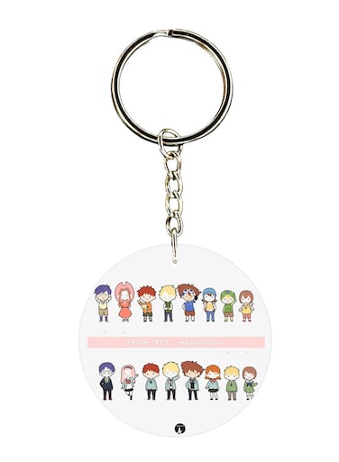 The Anime Digimon Printed Keychain
