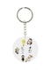 Double Sided Cartoon Printed Keychain
