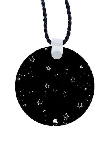 Stars Printed Car Mirror Pendant