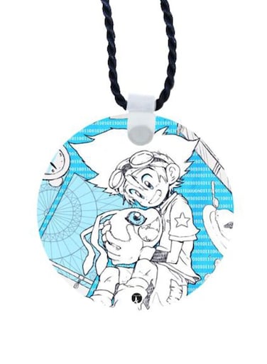 Printed Car Mirror Pendant