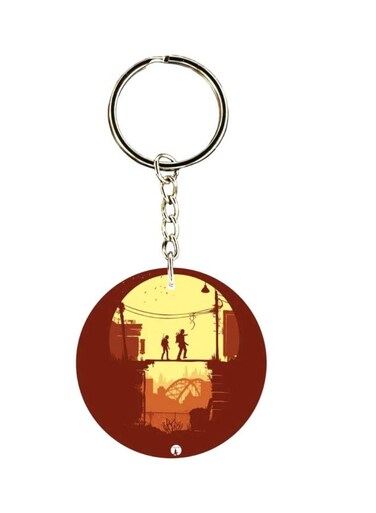 Last Of Us Game Printed Keychain