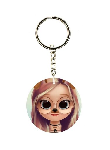 Anime Character Printed Keychain