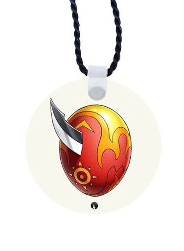Printed Car Mirror Pendant