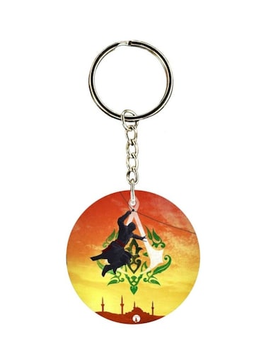 Double Sided Assassin's Creed Printed Keychain