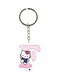 Initial F Designed Dual Sided Keychain