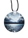 Sea Printed Car Mirror Pendant