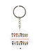 Anime Digimon Printed Plastic Keychain