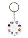 Anime Digimon Printed Keychain
