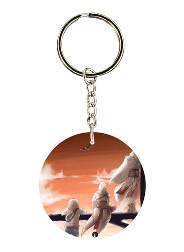 Assasins Creed Double Side Printed Keychain
