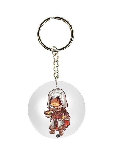 Assassins Creed Printed Keychain