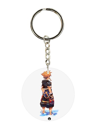 Kingdom Hearts Game Printed Keychain