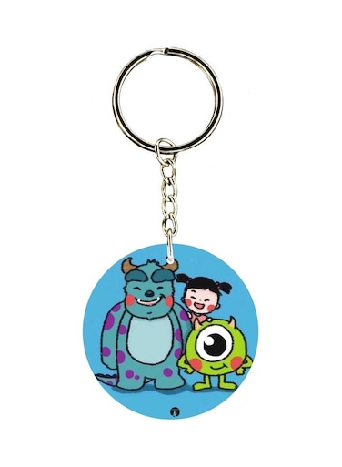 Cartoon Character Printed Keychain