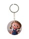 Doll Printed Plastic Keychain