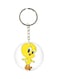 Double Sided Tweety Printed Keychain