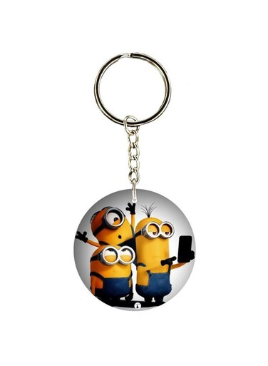 Cartoon Printed Keychain