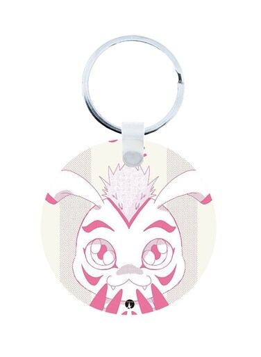 Digimon Wooden Keychain