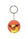 Cartoon Themed Single Sided Keychain