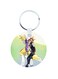 Digimon Anime Wooden Keychain