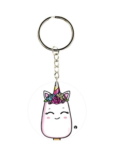 Unicorn Themed Keychain