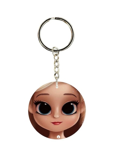 Cartoon Printed Keychain