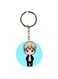 Cartoon Boy Printed Keychain