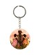 Girl Printed Dual Sided Keychain