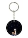 Calvin And Hobbes Printed Keychain