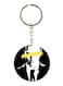 Double Sided TV Show Sherlock Printed Keychain