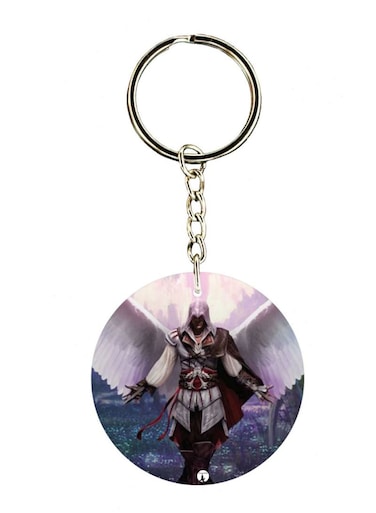 Assassins Creed Double Side Printed Keychain