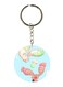 Anime Digimon Double Side Printed Keychain