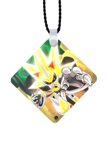 Sonic Printed Car Mirror Pendant