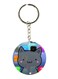 Cat Printed Keychain