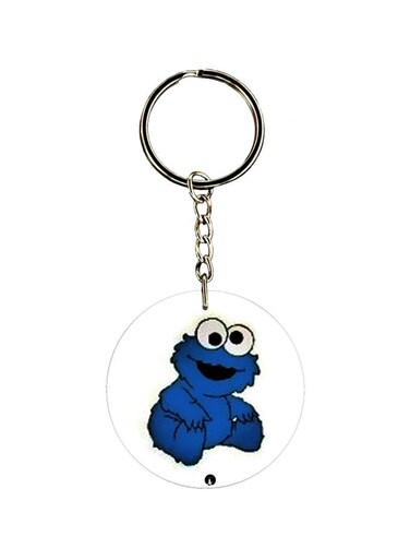 Double Sided Cartoon Printed Keychain