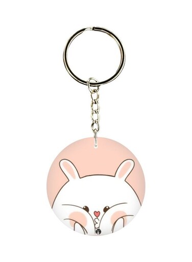 Cartoon Printed Keychain