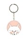 Cartoon Printed Keychain