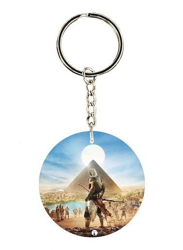 Assassins Creed Double Side Printed Keychain