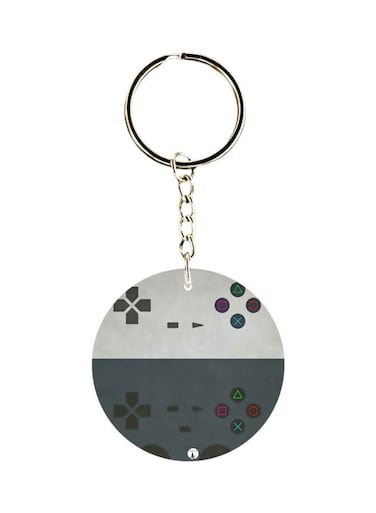 Controller Buttons Themed Keychain