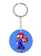 The Video Game Super Mario Printed Keychain