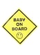 Baby On Board Printed Car Sticker
