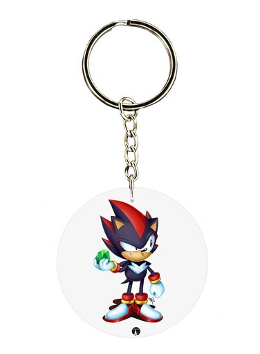 Sonic Printed Keychain