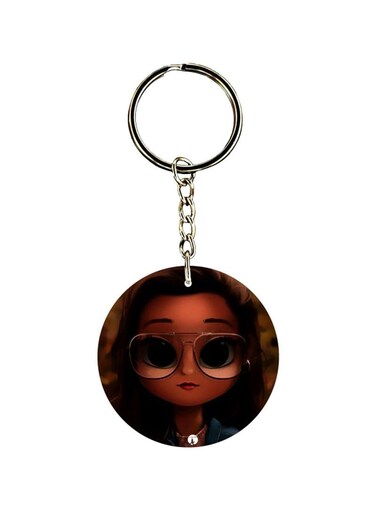 Cartoon Printed keychain
