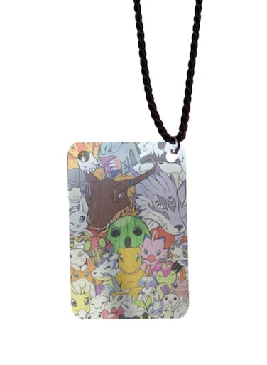 Digimon Printed Car Mirror Pendant